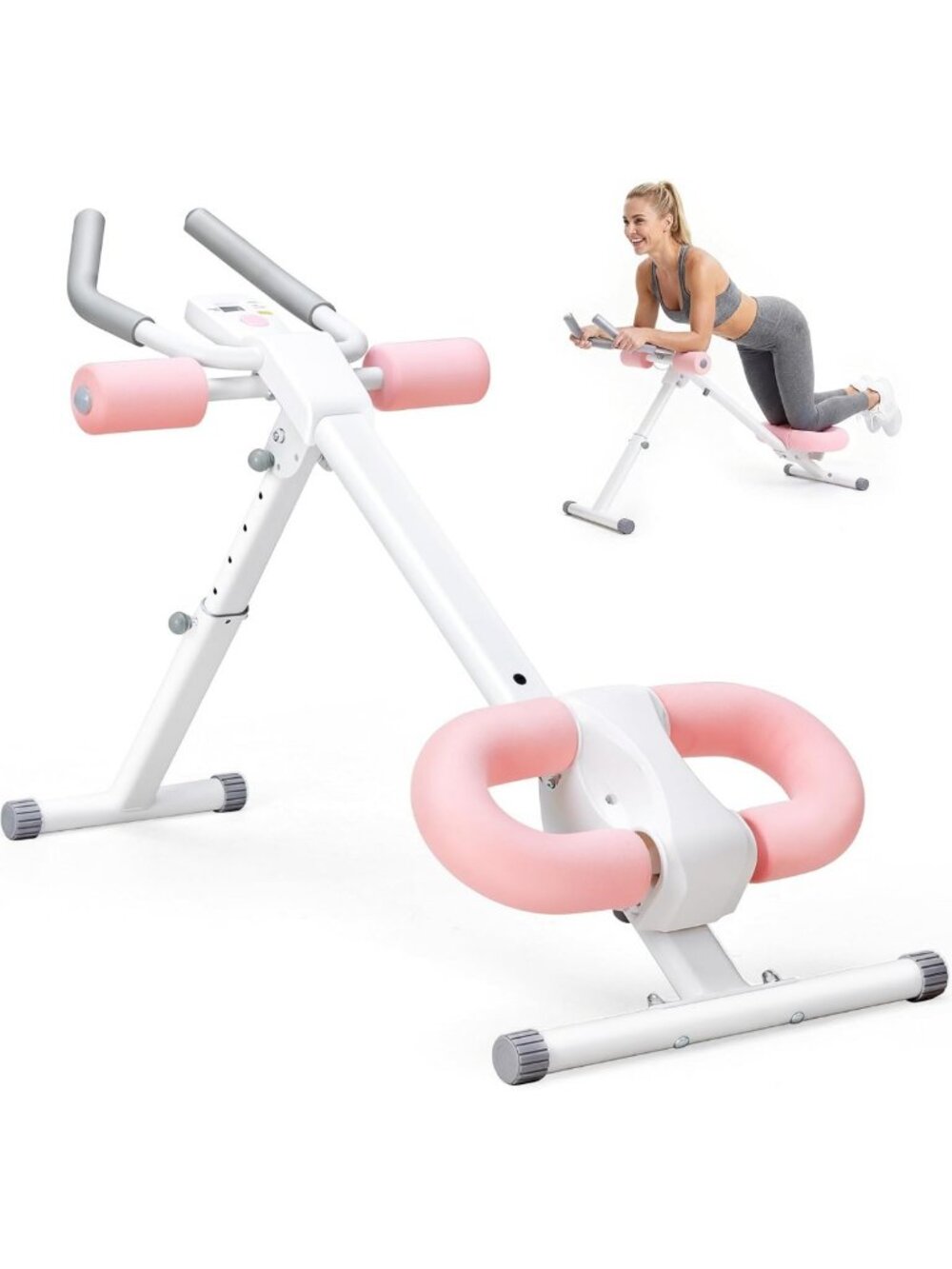 Adjustable Ab Workout Equipment for Home Gym - Full Body Fitness Trainer with
